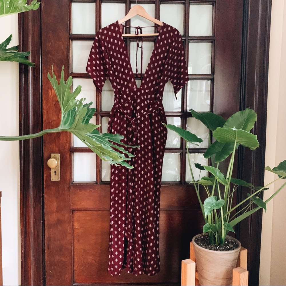 Vici Asana Pocketed Jumpsuit Size Small